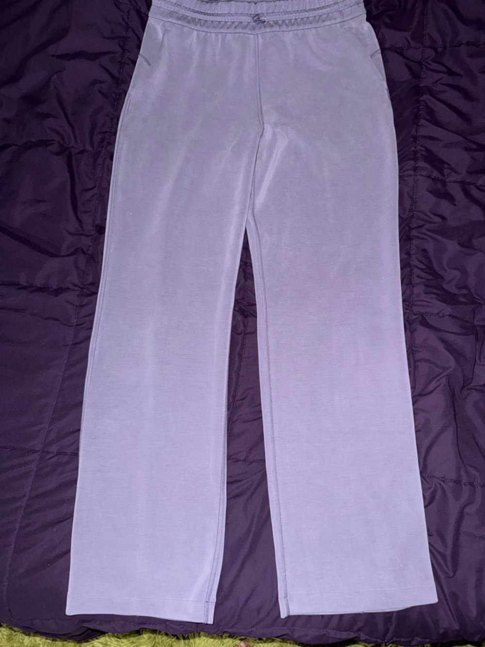 lululemon athletica Lavender/Purple wide-leg lounge pants